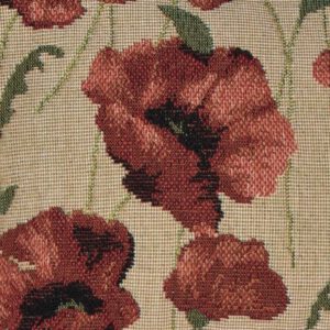 moyen coquelicots beige
