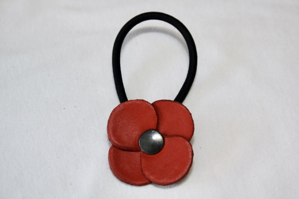 Chouchou Coquelicot grand modèle